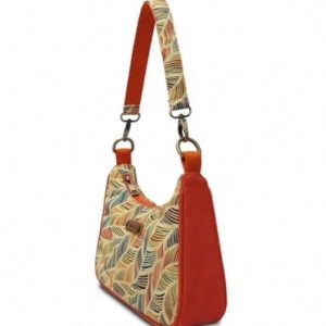 Выкройка для женской сумки из ткани или кожи в стиле Prada.