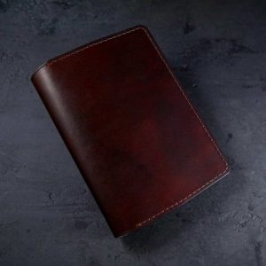 Выкройка кожаной обложки на паспорт