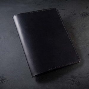 Выкройка для кожаной обложки на паспорт книжного типа