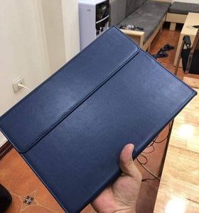 Кожаный чехол с рисунком для ноутбука Surface Pro 7 i5.