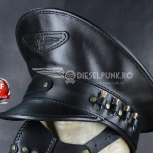 Выкройка кожаной офицерской фуражки в стиле дизель-панк.