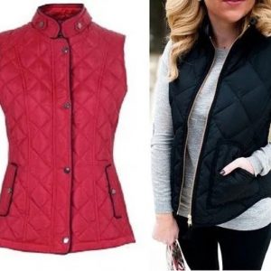 Выкройка для женского стеганого жилета на весну и осень