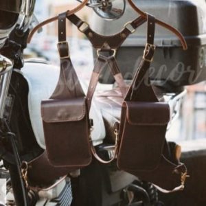 Выкройка кожаного ремня для носки смартфона под одеждой.