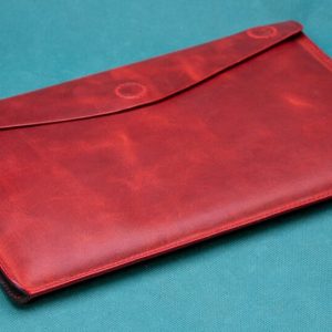 Выкройка кожаного чехла для ноутбука с магнитными кнопками