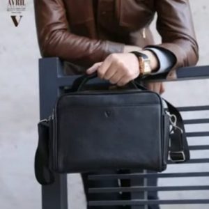 Выкройка кожаного портмоне для документов с карманами для поездок.