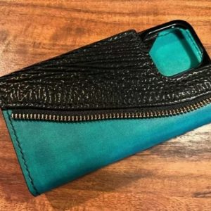 Кожаный чехол с узором для iPhone 13, 12, 11, Pro, Max, SE, mini.