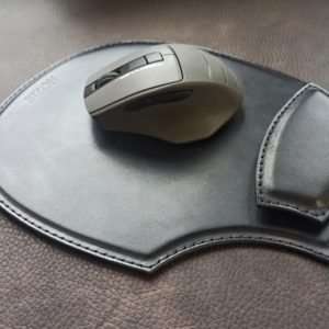 Выкройка кожаного коврика для мыши.