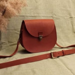 Выкройка женской сумки через плечо.