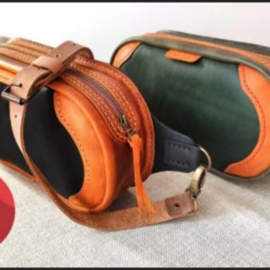 Выкройка небольшой кожаной сумки через плечо