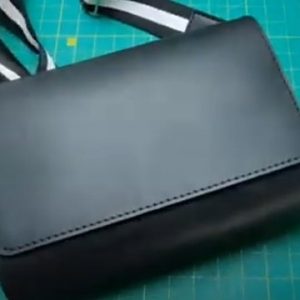 Выкройка кожаной женской сумки с магнитными застежками