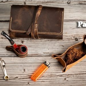 Выкройка кожаного чехла для трубки и аксессуаров.