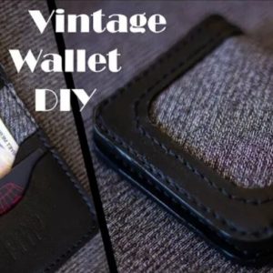 Выкройка маленького кошелька-картхолдера.