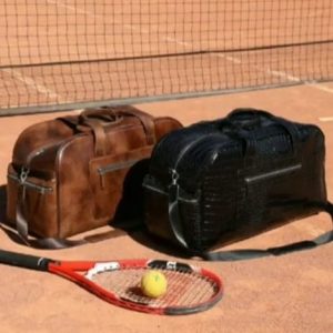 Выкройка для кожаной спортивной или дорожной сумки.