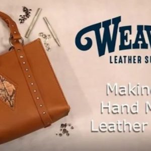 Выкройка для кожаной сумки-шоппера