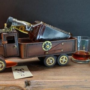 Выкройка игрушечного грузовика из кожи