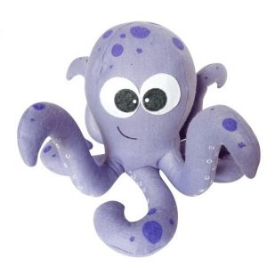 Выкройка мягкой текстильной игрушки осьминога