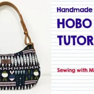 Выкройка для женской сумки в стиле хобо.