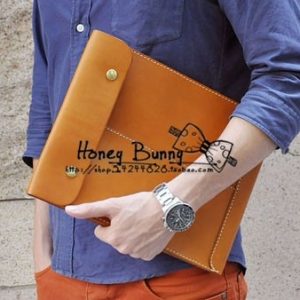 Выкройка кожаной папки для документов