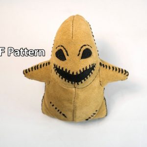 Выкройка для изготовления кожаной игрушки в виде Куклы Уги Буги.