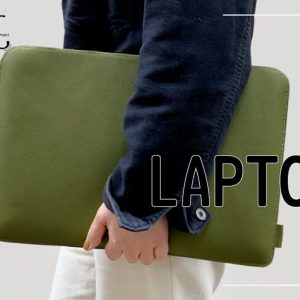 Кожаная папка/чехол с узором для ноутбука размером 15,6 дюйма.