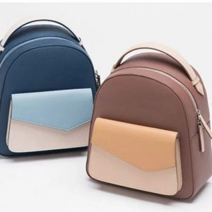 Выкройка женской мини-сумочки и кожаного рюкзака.