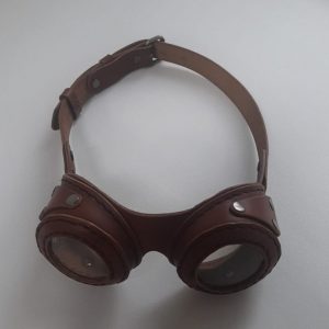 Выкройка для изготовления кожаных оправ для очков.