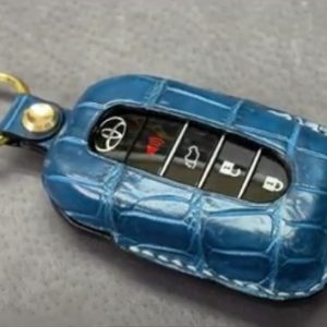 Выкройка для кожаного чехла брелока автосигнализации.