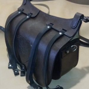 Выкройка охотничьей кожаной сумки ЯГДТАШ.