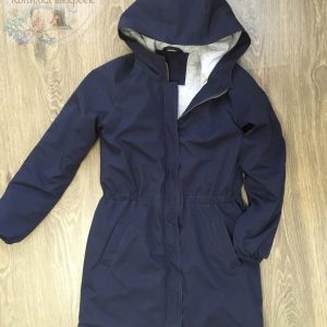 Выкройка женской утепленной парки с рукавами реглан