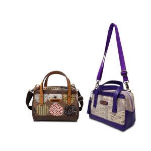 Выкройка для женской сумки из текстиля.