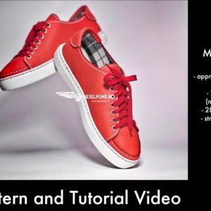 Выкройка кожаных легких кроссовок