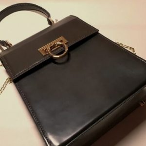 Выкройка для женской кожаной сумки.