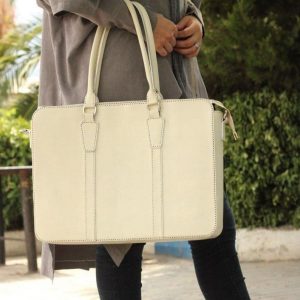 Выкройка кожаного портфеля для документов