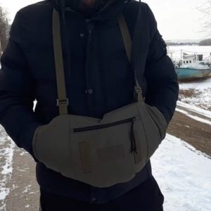 Схема вязания теплых варежек для защиты рук от холода и ветра.