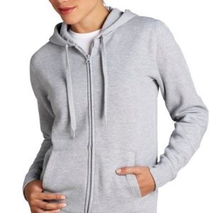 Выкройка женской спортивной толстовки с молнией по центру