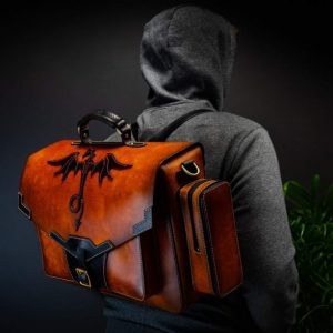 Выкройка кожаного рюкзака