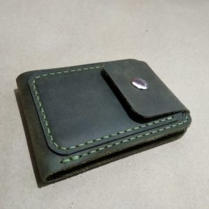 Выкройка мини-кошелька на кнопке.