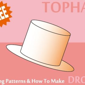 Выкройка топ-шляпы.