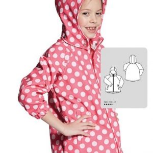 Выкройка летнего детского плаща.