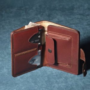 Выкройка кошелька с отделениями для карточек