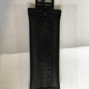 Выкройка небольшого органайзера для флешек из ткани с карманами и застёжкой.