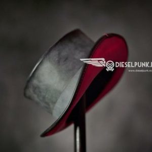 Выкройка мужской кожаной шляпы-цилиндра