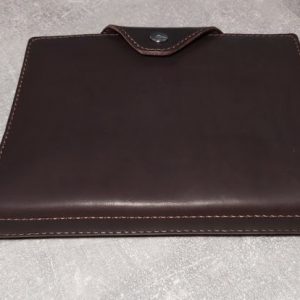 Выкройка кожаной обложки для блокнота формата А5.