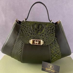 Выкройка для классической кожаной женской сумки.