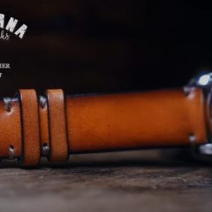 Кожаный ремешок с узором для часов, бренд Jaindiana.