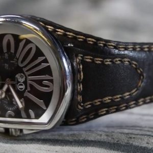 Выкройка кожаного ремешка для часов.