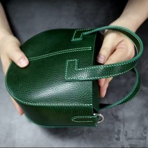 Выкройка небольшой кожаной сумки