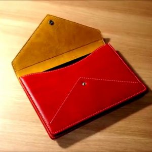 Кожаный чехол с узором для Apple iPad Mini.