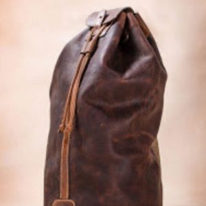 Выкройка кожаной дорожной сумки Duffel Bag.