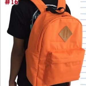 Выкройка для тканевого школьного рюкзака.